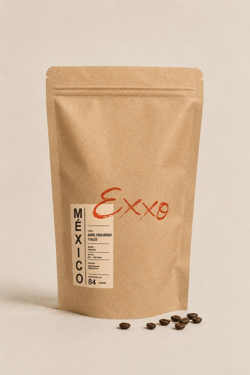 Café de Especialidad México Descafeinado – Veracruz | Exxo Coffee | 250 g